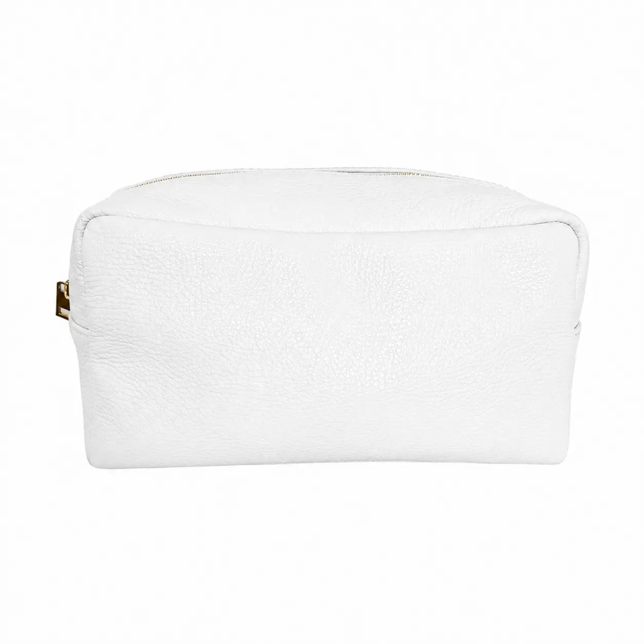 Beauty case pelle nuvola grande bianco