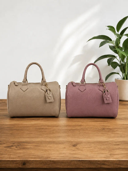 Borsa bauletto classico pelle martellata gruppo