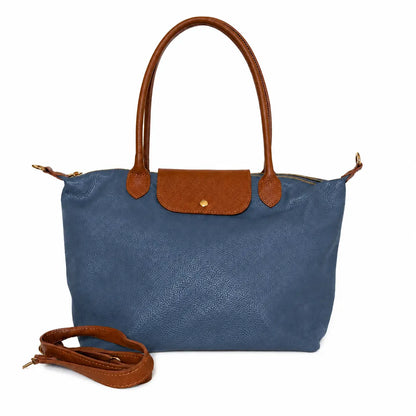 Borsa bottoncina maxi vera pelle carta da zucchero