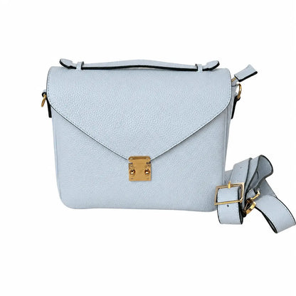 Borsa mano tracolla delia celeste