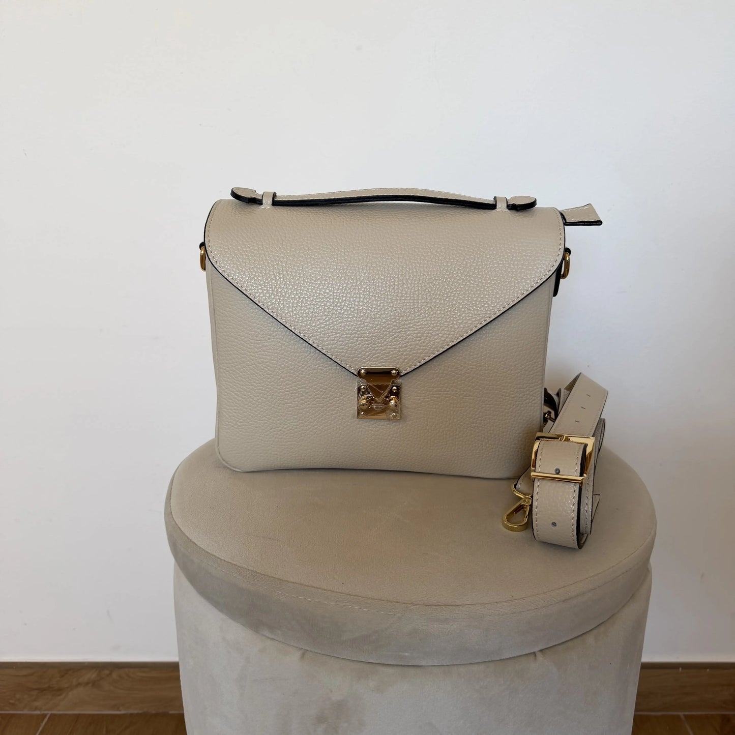 Borsa Mano Tracolla Delia Panna