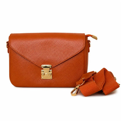 Borsa mano tracolla delia piccola arancione
