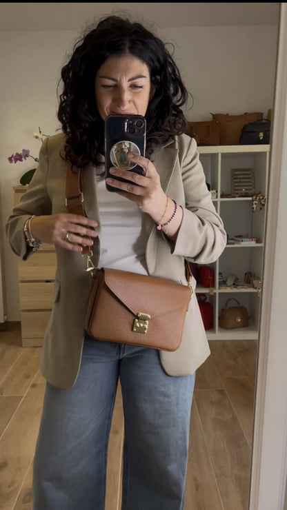 Borsa mano tracolla delia piccola dettaglio2