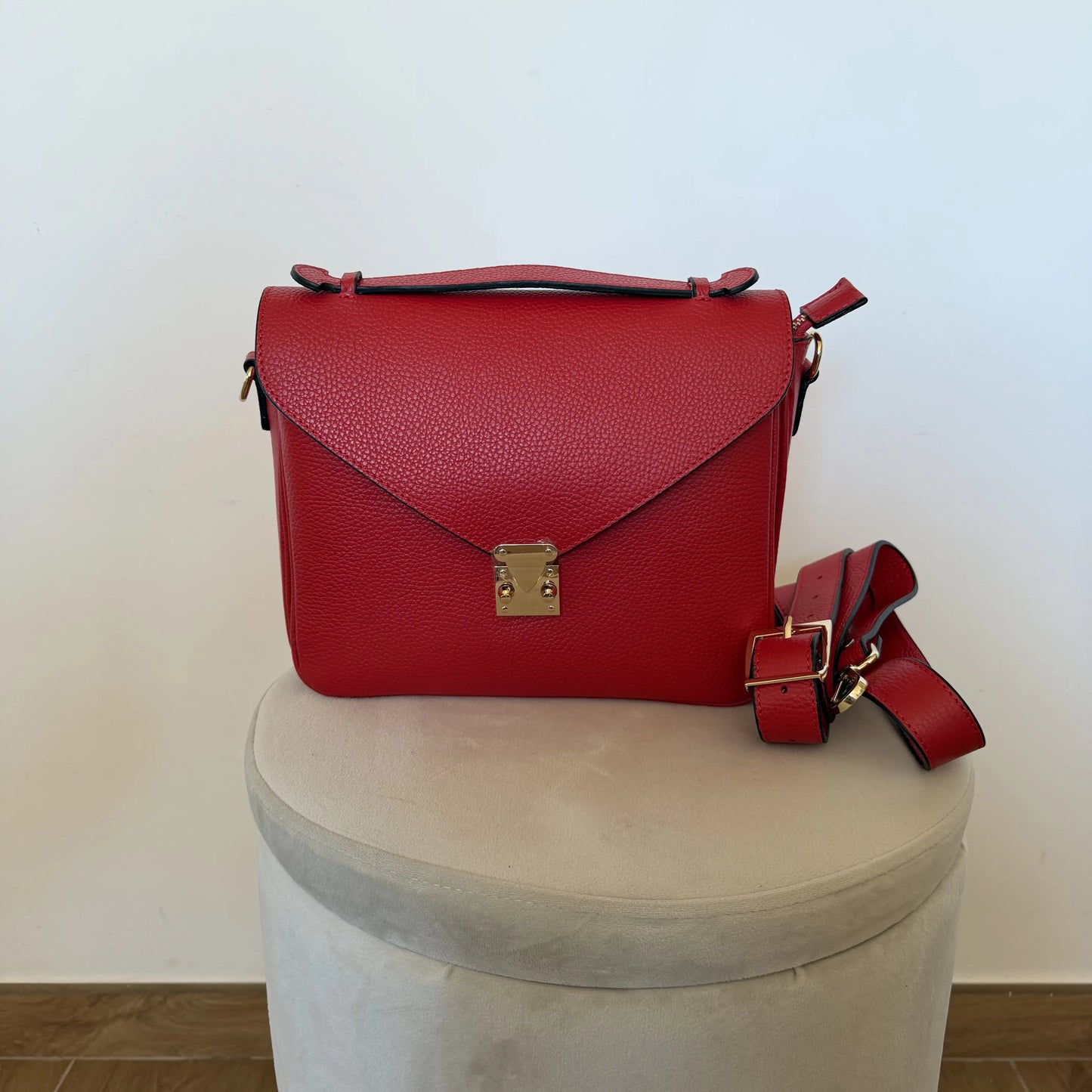 Borsa Mano Tracolla Delia Rossa