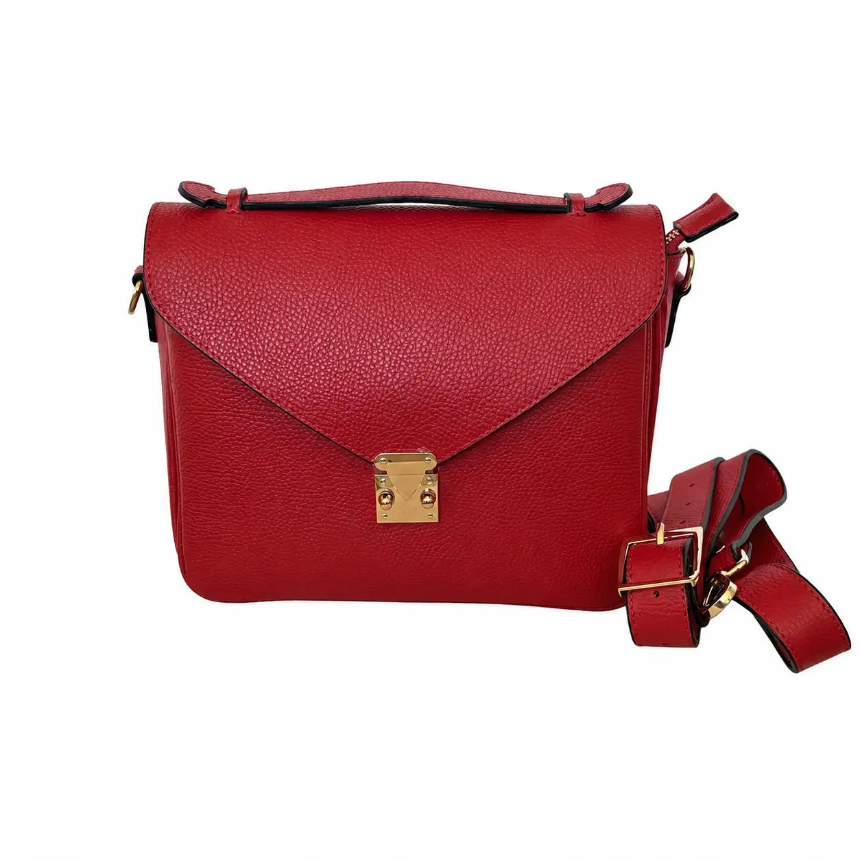 Borsa mano tracolla delia rossa