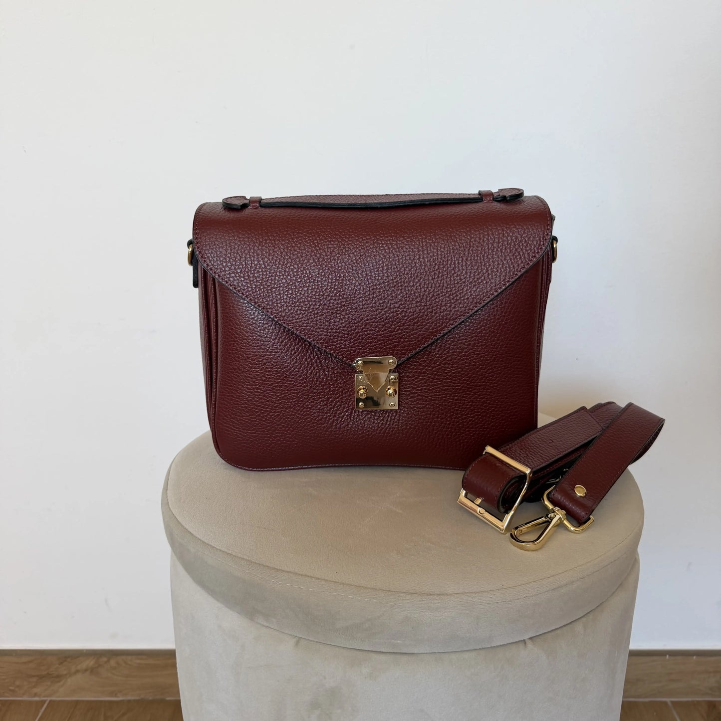 Borsa Mano Tracolla Delia Rossomattone