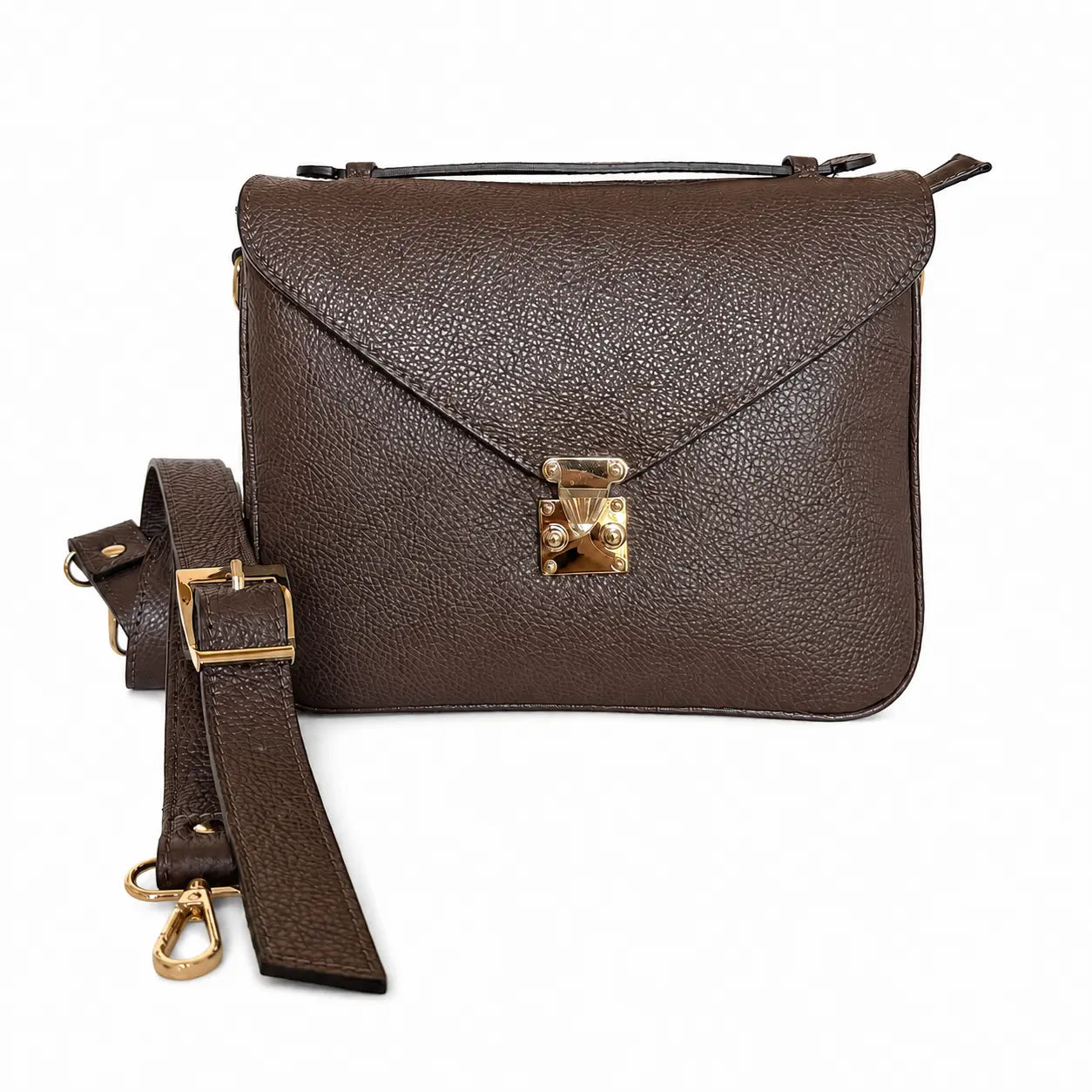 Borsa mano tracolla delia testa di moro