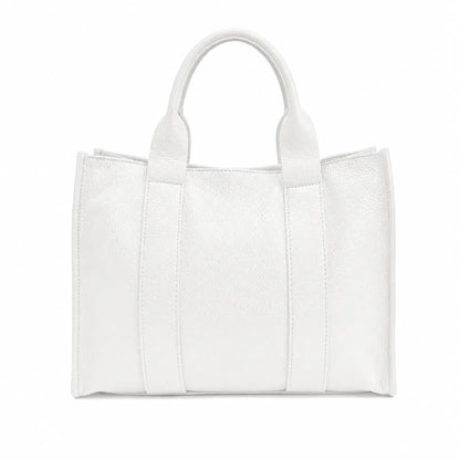 Borsa mano tracolla tote Bianco