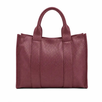 Borsa mano tracolla tote Bordeaux