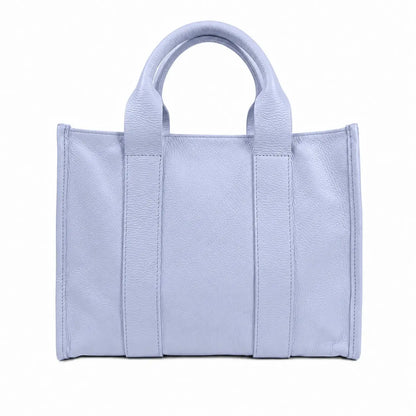 Borsa mano tracolla tote Celeste
