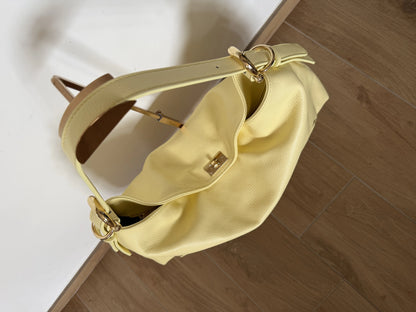 Borsa spalla sacca sandy gialla superiore