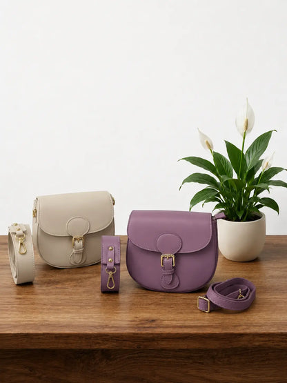 Borsa spalla tracolla pelle liscia postina gruppo