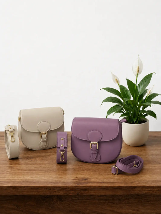 Borsa spalla tracolla pelle liscia postina gruppo