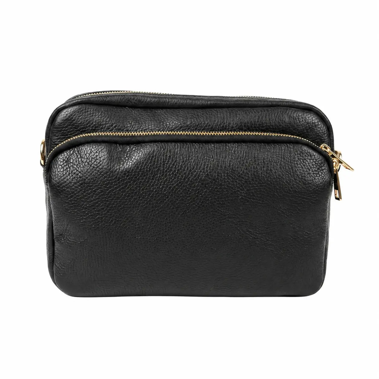 Borsa tracolla doppio scomparto nera