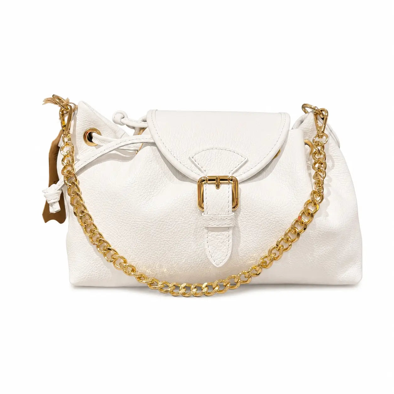 Borsa tracolla pasticciotta bianca