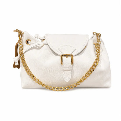 Borsa tracolla pasticciotta bianca