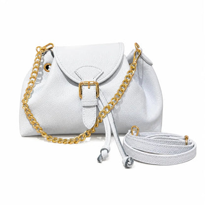 Borsa tracolla pasticciotta celeste