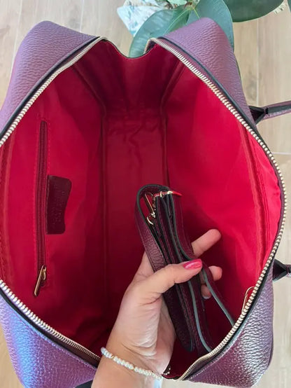 Borsa Tracolla Quadrotta Aperta Tracolla