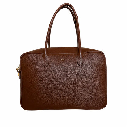 Borsa tracolla quadrotta cioccolato