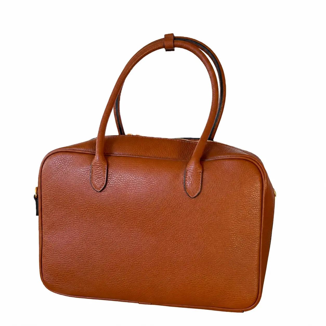 Borsa tracolla quadrotta cuoio
