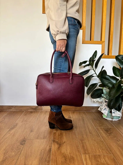 Borsa Tracolla Quadrotta Indossata2