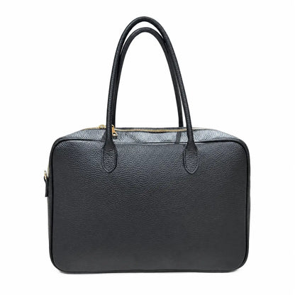 Borsa tracolla quadrotta nera