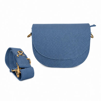 Borsa tracolla vera pelle smile carta da zucchero