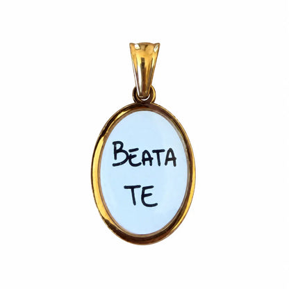 Ciondolo con frasi