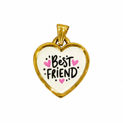 Ciondolo con frasi best friends