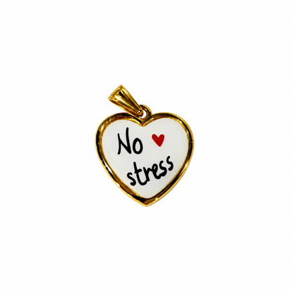 Ciondolo con frasi no stress