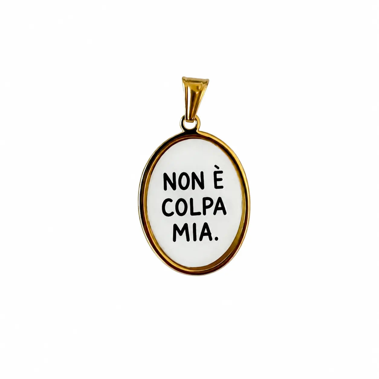 Ciondolo con frasi non e colpa mia