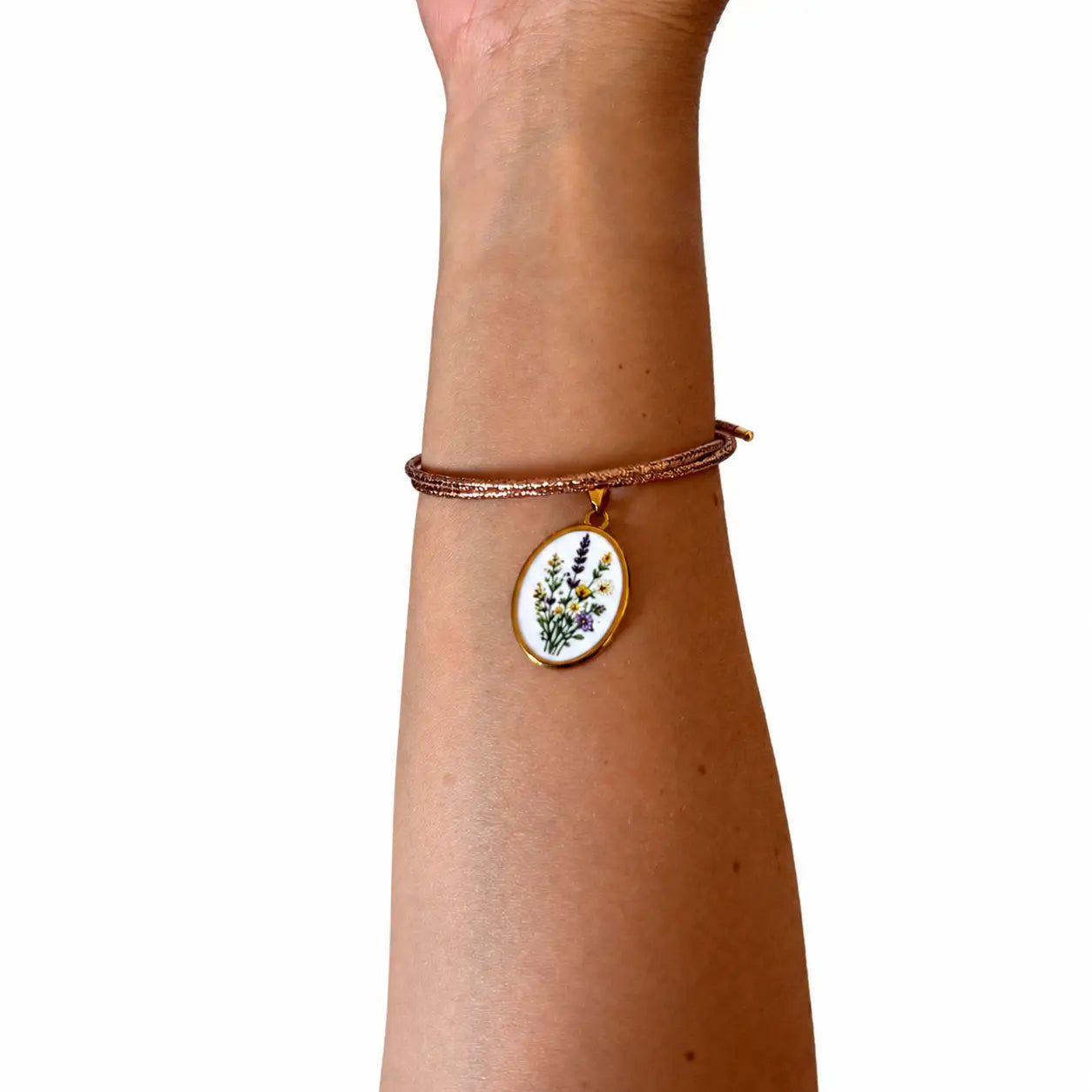Collana magnetica intrecciata braccialetto