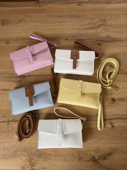 Pochette busta pelle tracolla clizia gruppo
