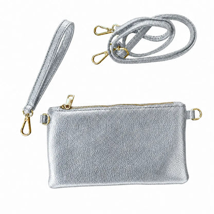 Pochette donna piccina piccio argento