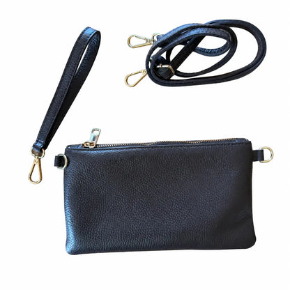 Pochette donna piccina piccio testa di moro
