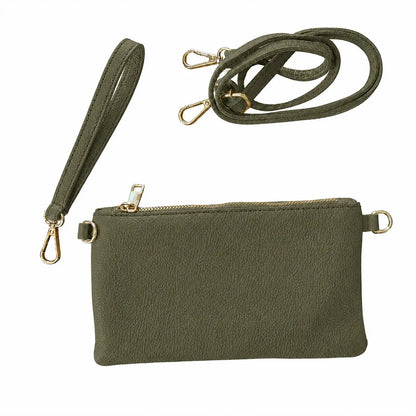 Pochette donna piccina piccio verde militare