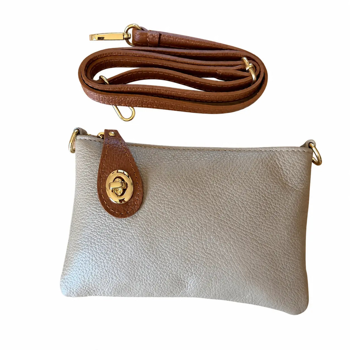 Pochette goccina beige
