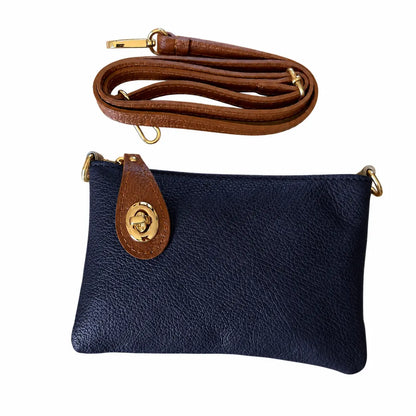 Pochette goccina blu