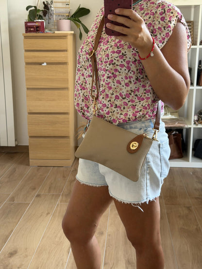 Pochette goccina indossata