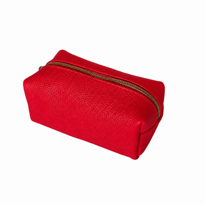 Pochette nuvola pelle media rosso