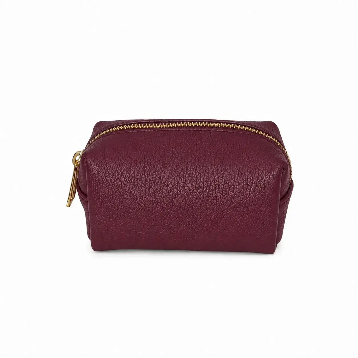 Pochette pelle nuvola piccola borgogna