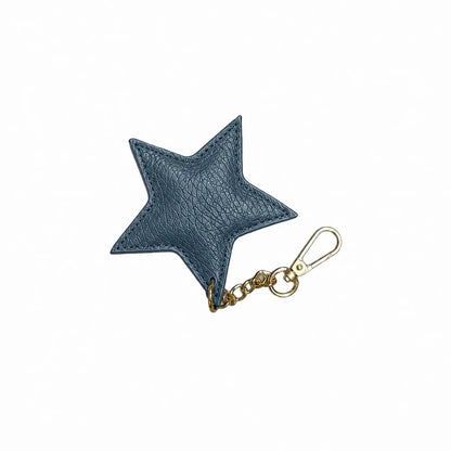 Portachiavi charm pelle modello stella carta da zucchero