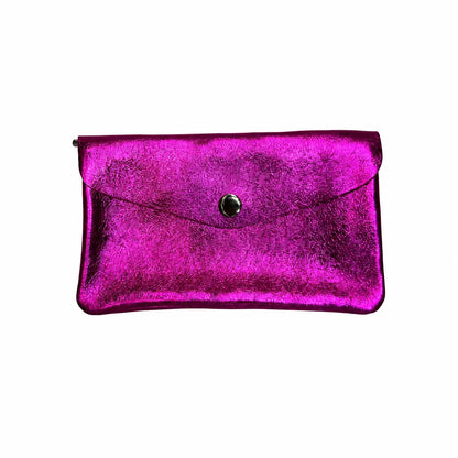 Portafoglietto bustina Fucsia laminato