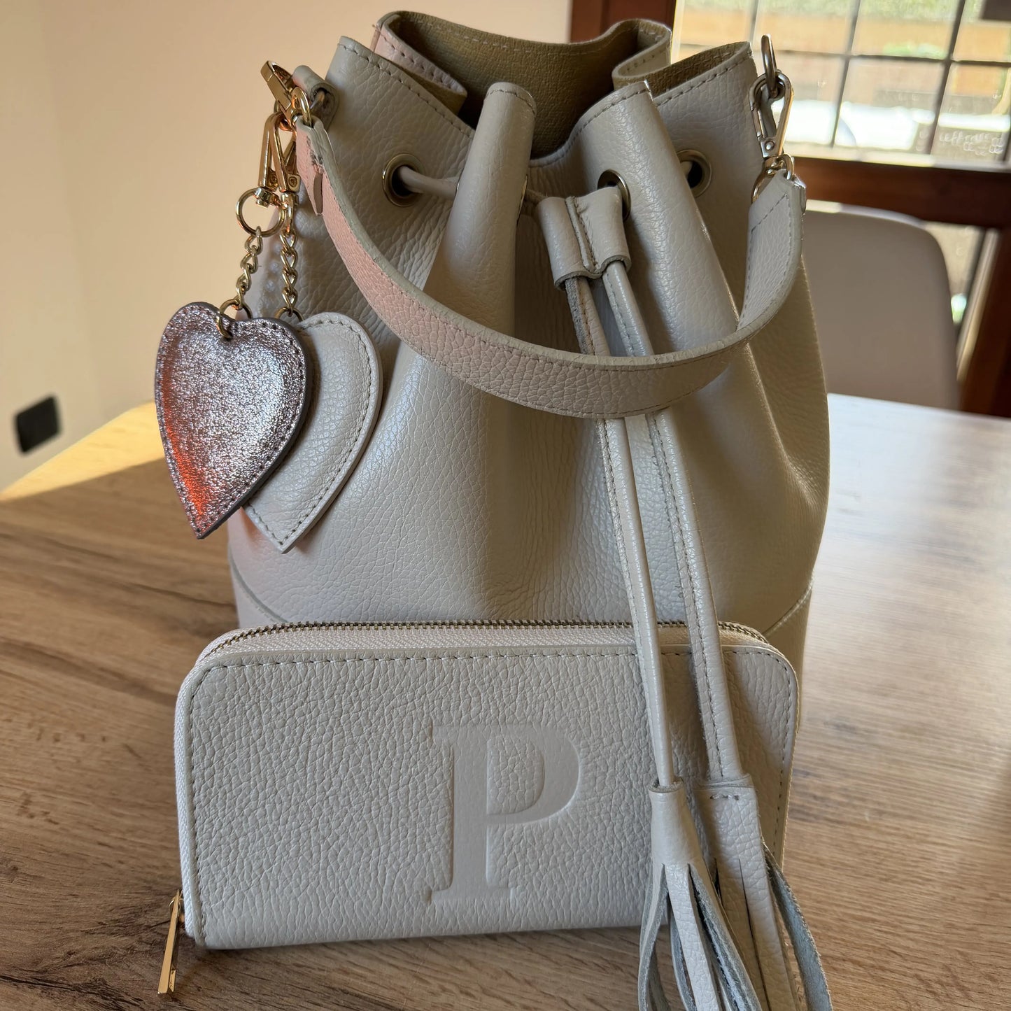 Portafoglio classico donna zip around set