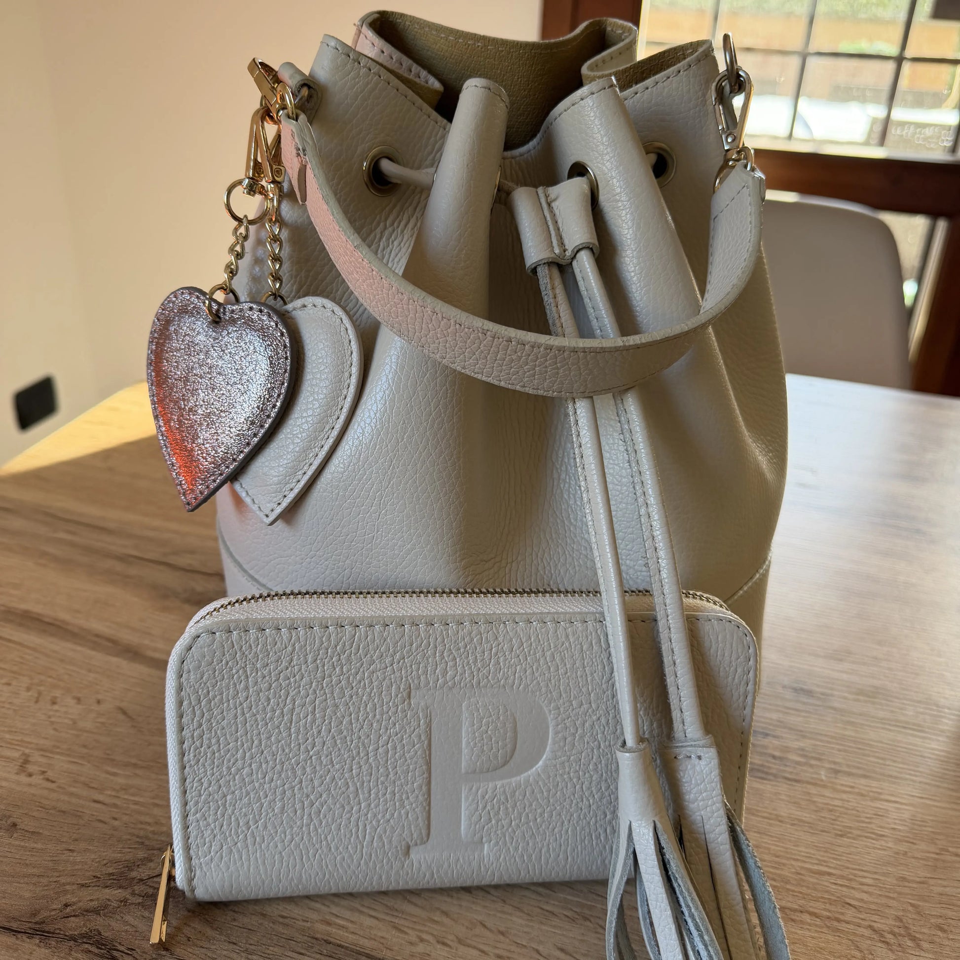 Portafoglio classico donna zip around set