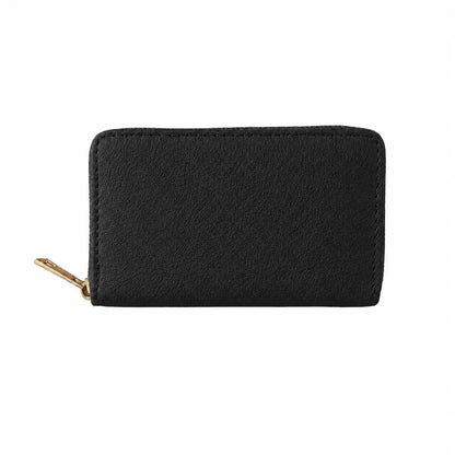 Portafoglio classico vera pelle nero