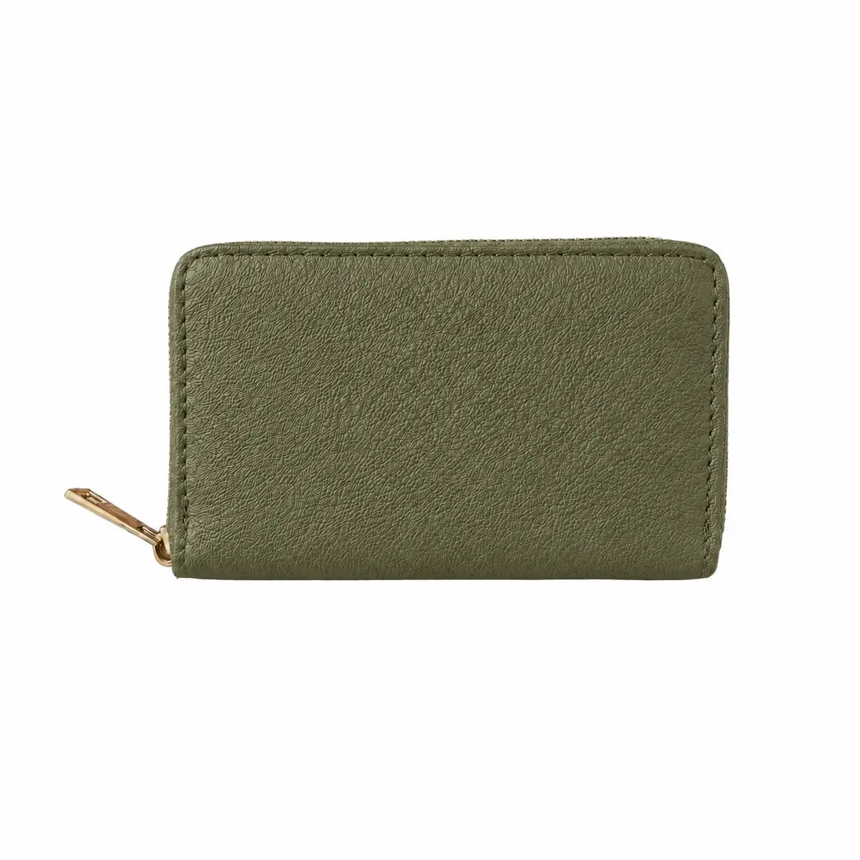 Portafoglio classico vera pelle verde militare