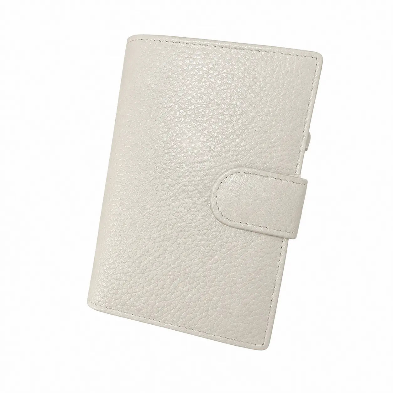 Portafoglio dandy pelle panna