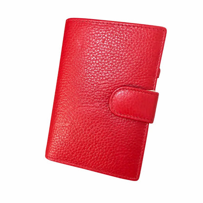 Portafoglio dandy pelle rosso