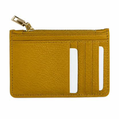 Portafoglio slim portacarte pocketmate giallo senape